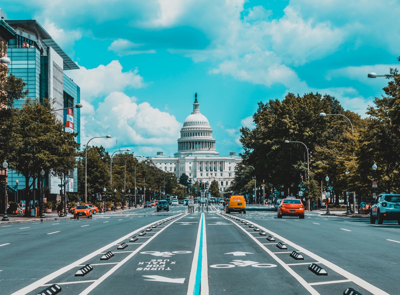 skyline of Washington DC